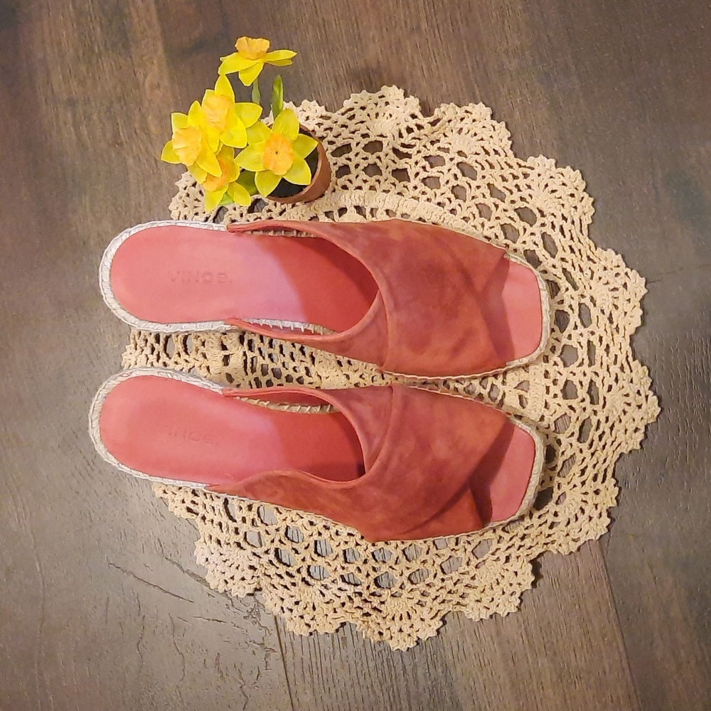 ‼️🐠Vince Gaelen Espadrille Wedge Sandal Size 7